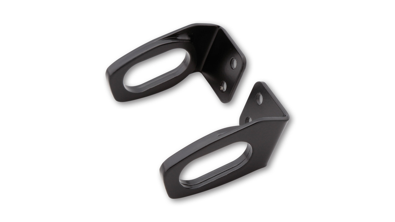 HIGHSIDER adaptador de intermitentes pro negro Para intermitentes originales, Para soporte de matrícula, Para Honda (par)