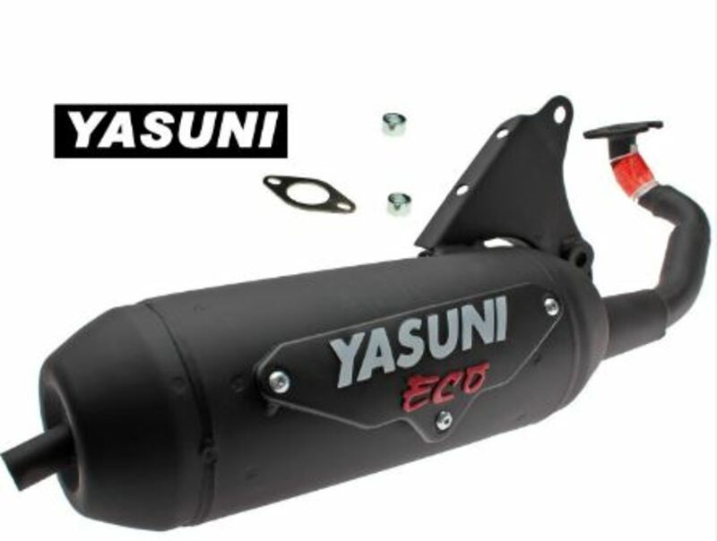 Escape Completo Yasuni Eco - Acero Inoxidable Negro
