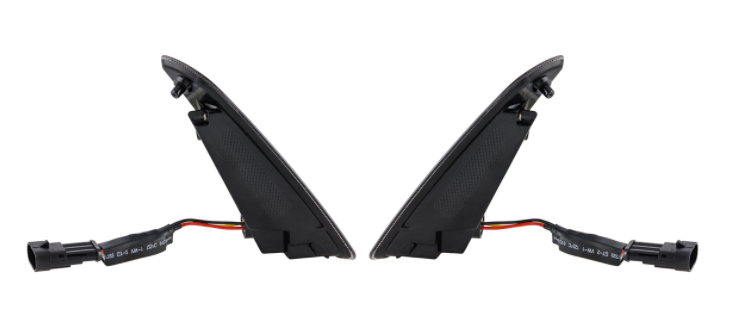 Kit de intermitente delantero izquierdo/derecho para Vespa Primavera/Sprint 50cc 2T/4T, tintado