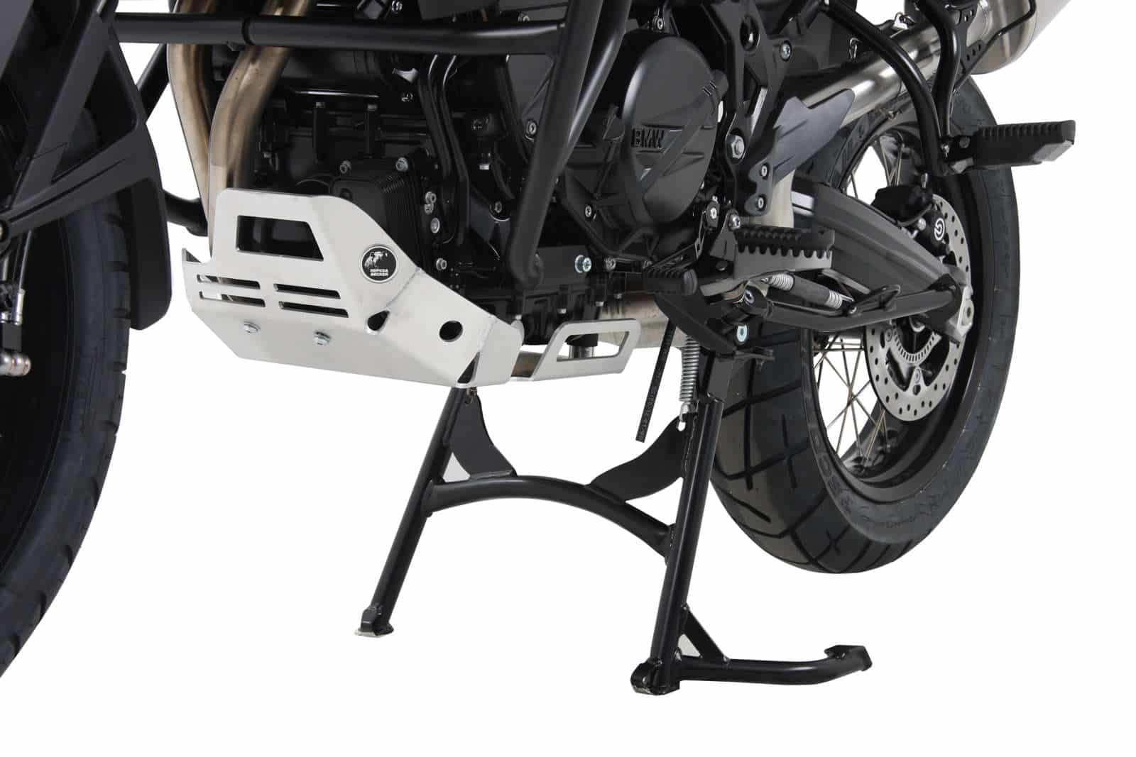 Caballete central negro para BMW F 800 GS Adventure Hepco & Becker