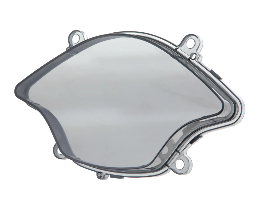 Cristal de velocímetro para Vespa Primavera/Sprint/Elettrica 50-150cc, tintado negro