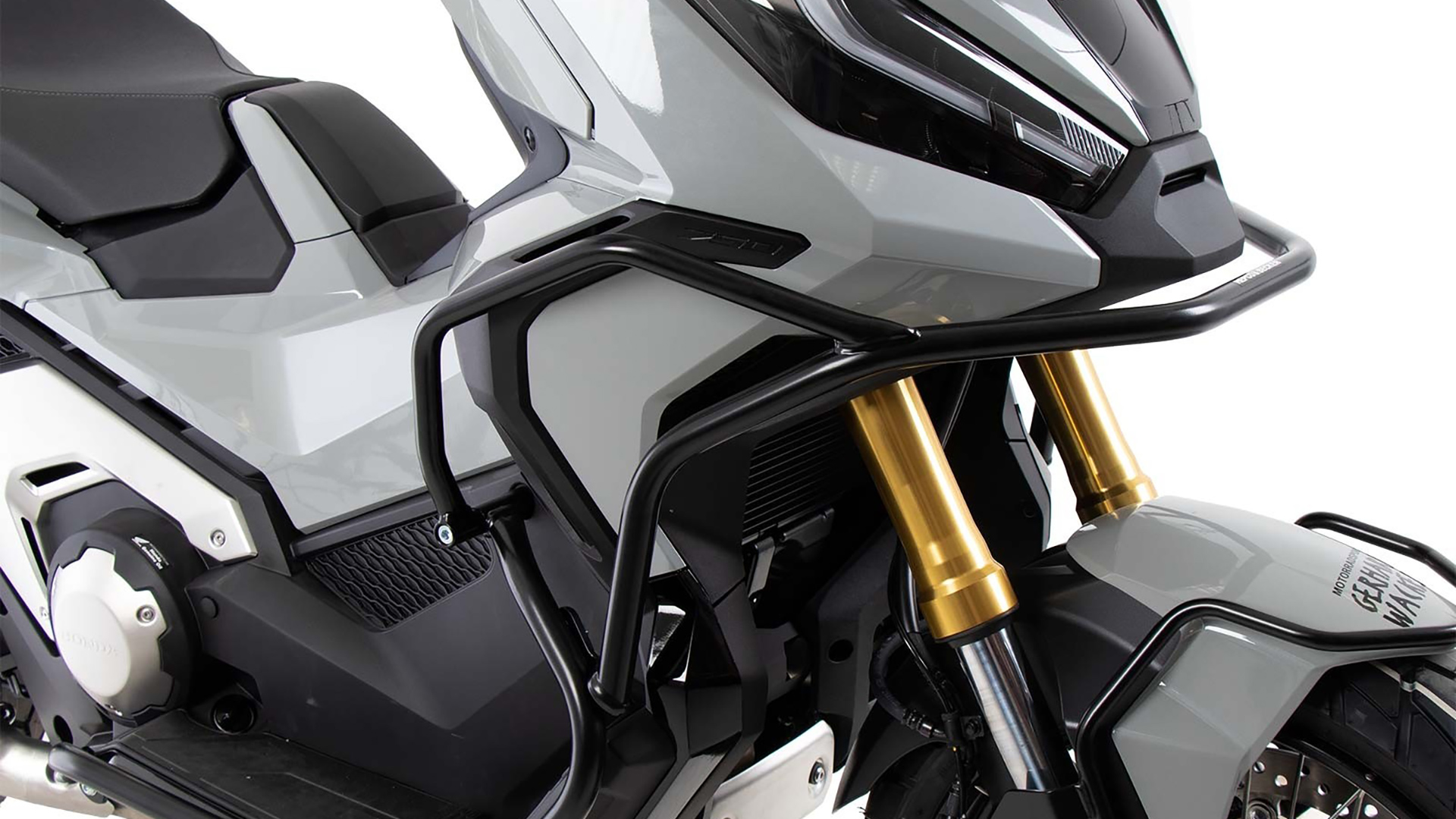 Barra de protección delantera negra para Honda X-ADV 750 (21-24) Hepco & Becker