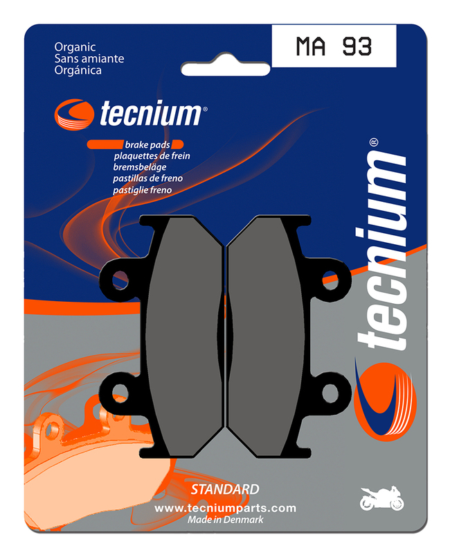 Pastillas de Freno Tecnium Street Orgánicas - MA93