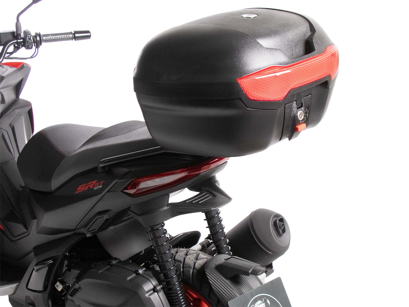 Journey Topcase 40 incl. soporte para Aprilia SR GT 125 / 200 / Sport (22-) Hepco & Becker