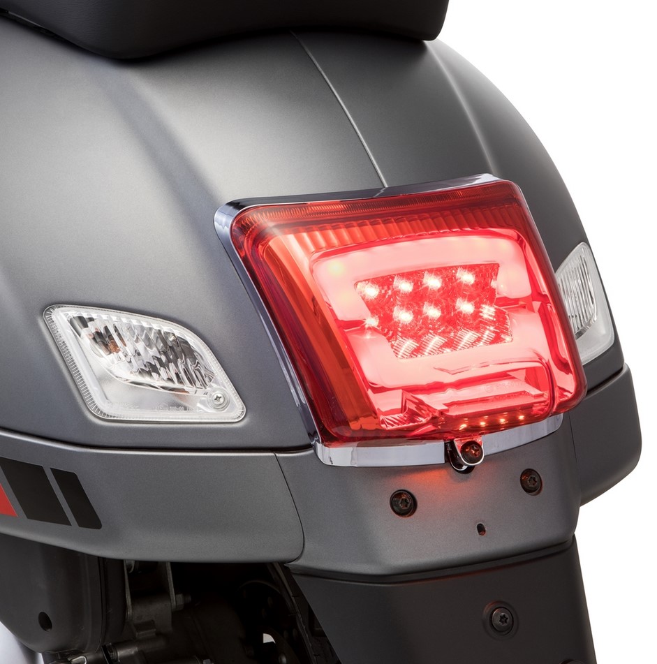 Piloto trasero LED para Vespa GTS/GTS Super/GTV/GT 60 125-300cc (-'13), rojo