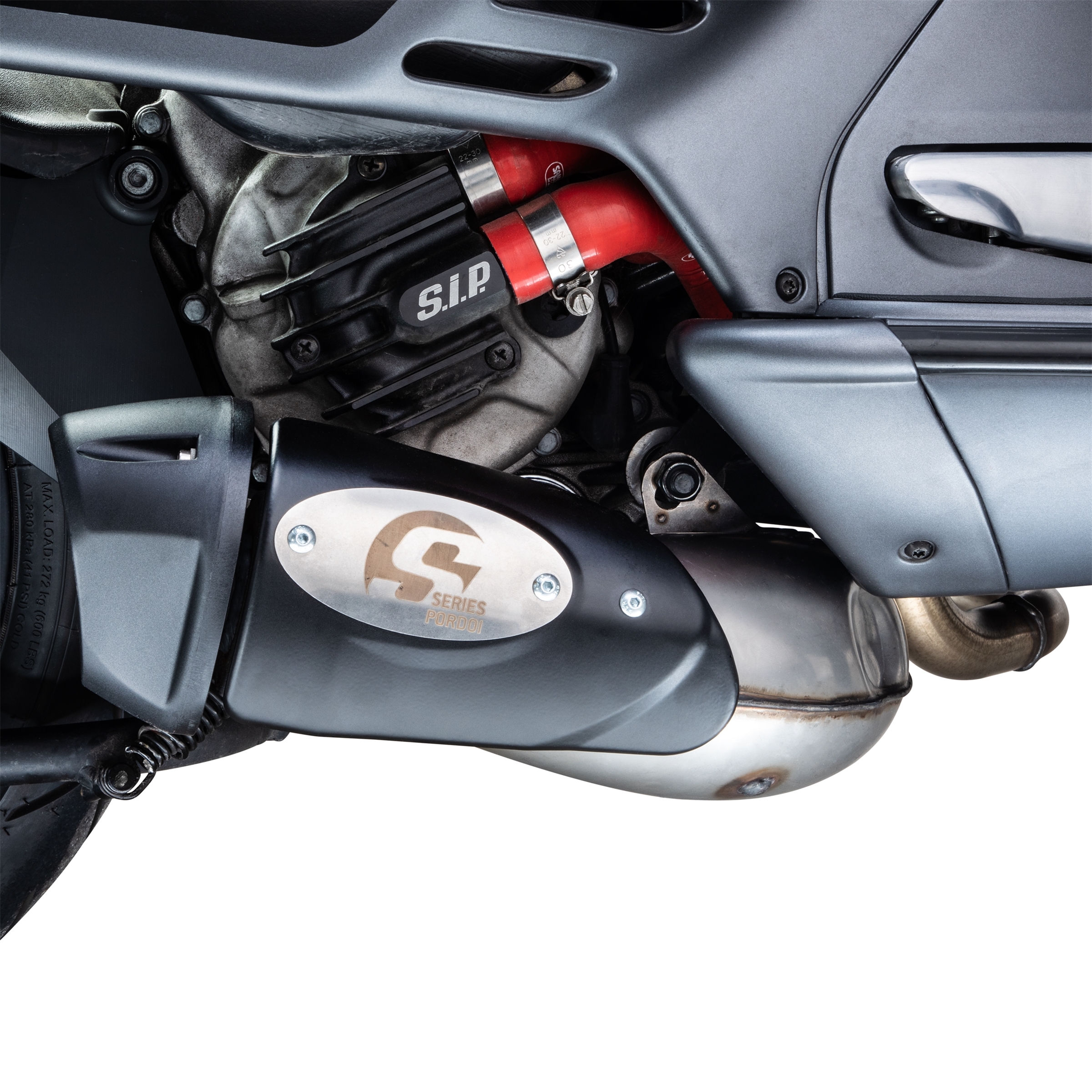 Escape Racing para Vespa GTS/GTS Super/GTV/GT 60 125-300cc es decir, 4T, LC, acero inoxidable