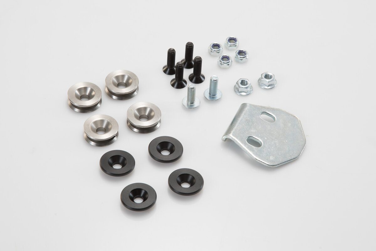 Kit adaptador SW-Motech para portaequipajes ADVENTURE-RACK para baúles TRAX ADV /ION /EVO