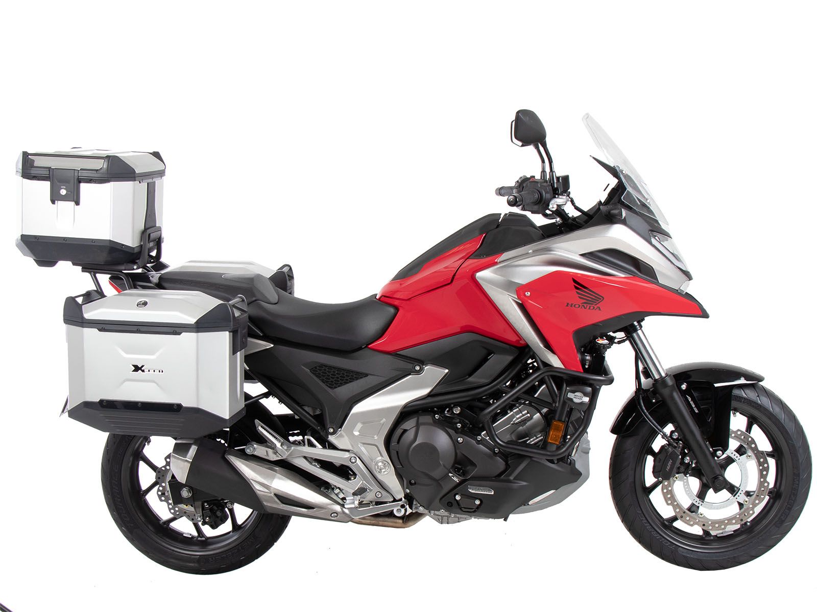 Portamaletas superior Alurack negro para Honda NC 750 X /DCT (21-) Hepco & Becker