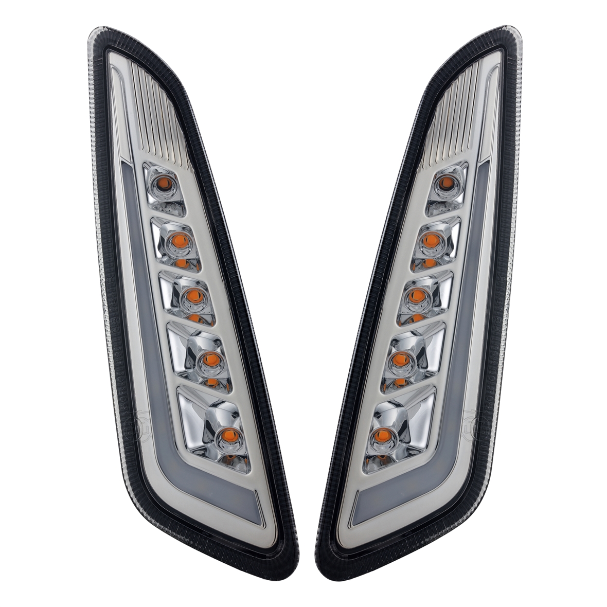 Kit de intermitente delantero izquierdo / derecho LED tintado para Vespa Primavera / Sprint 125-150cc SIP Style