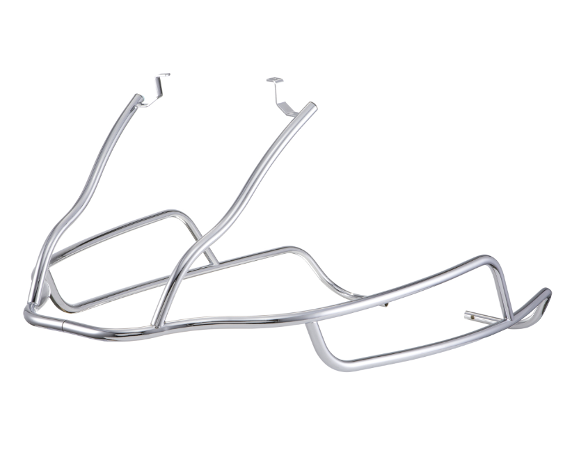 Cubrebarras lateral trasero para Vespa GTS /GTS Super /GTV /GT 60, 125-300ccm, cromado