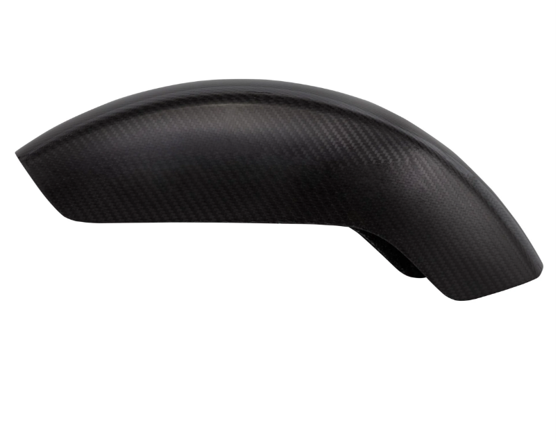 Guardabarros EVO II para Vespa PX 80-200ccm, pequeño, carbono, transparente