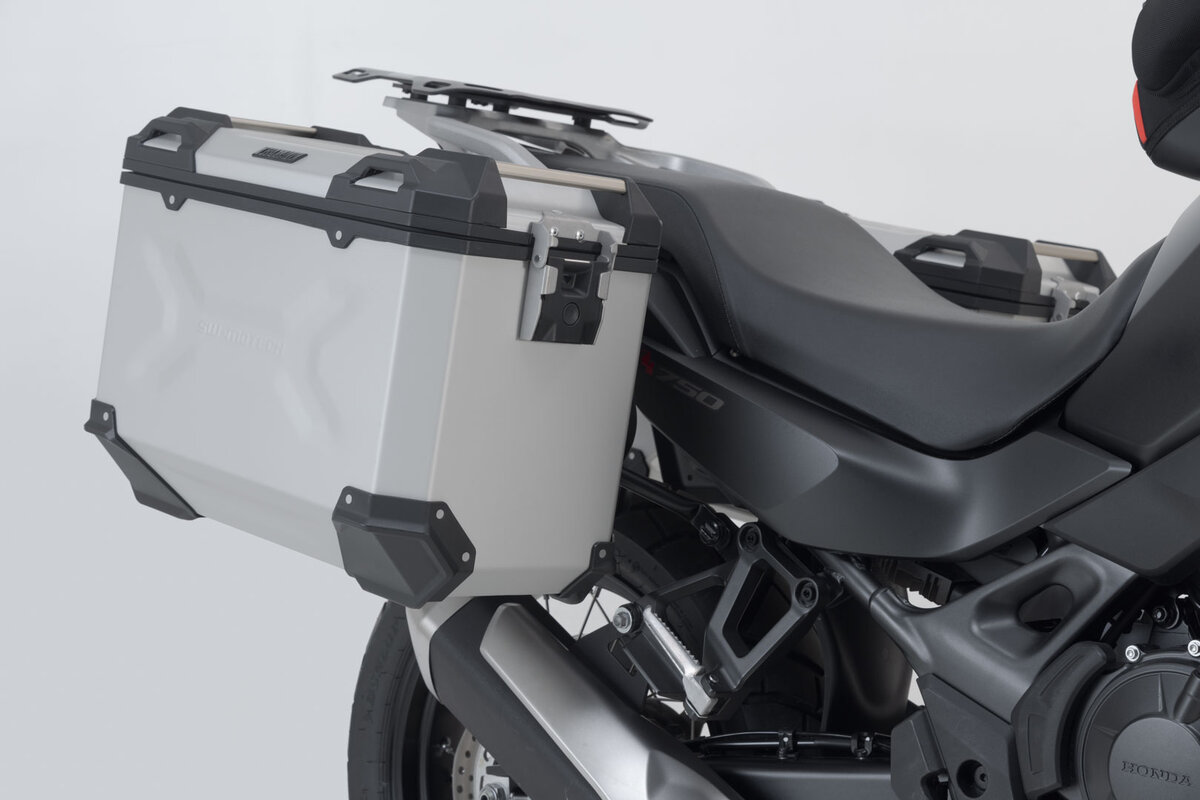 SW-Motech TRAX ADV sistema de maletas de aluminio 2x45L plata para Honda XL 750 Transalp (23-) SW Motech