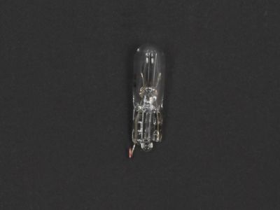 Bombilla anular, lámpara incandescente, caja simple, 12 V, 1,2 W, W2x4,6d