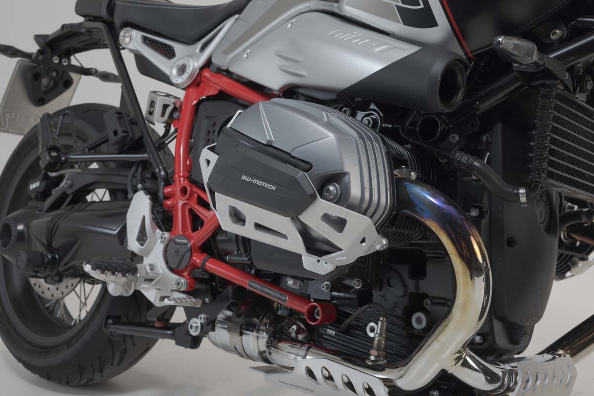 SW-Motech protección cilindros plata para BMW R 12 G/S (25-)
