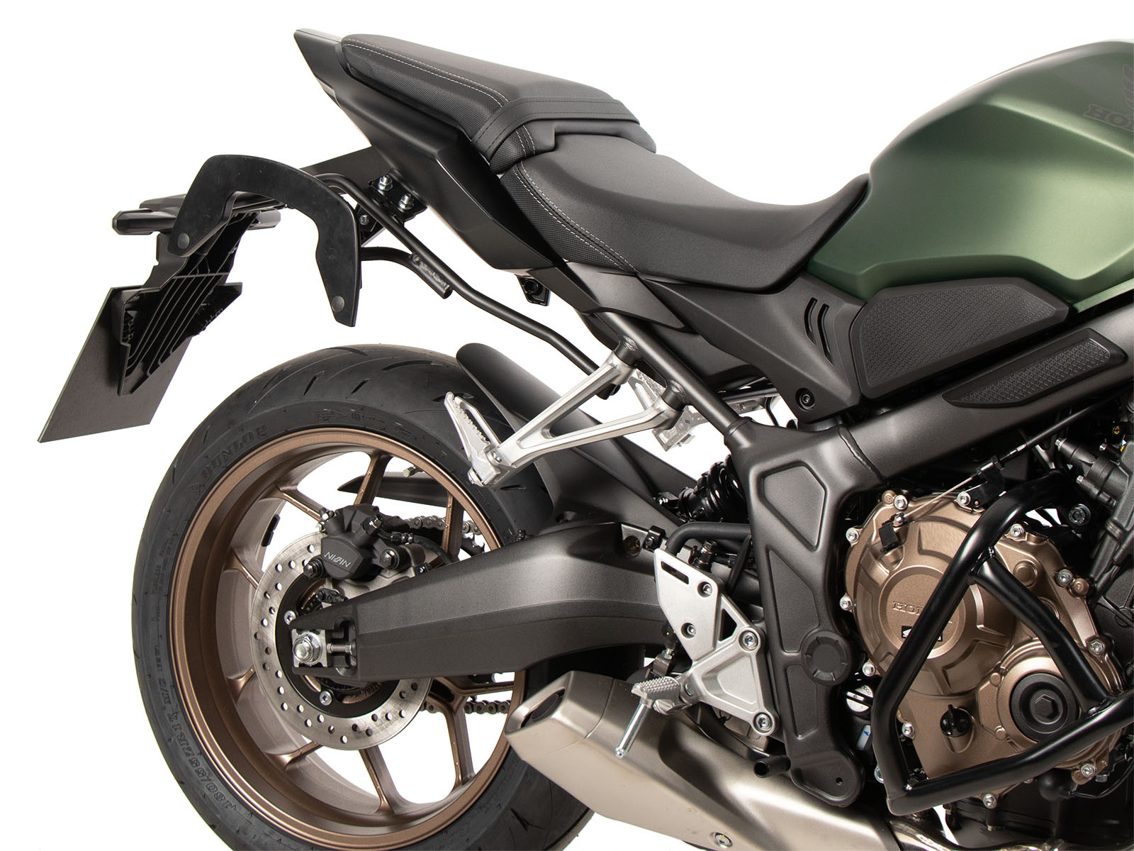 Soporte lateral C-Bow negro para Honda CB 650 R / E-Clutch (24-) Hepco & Becker
