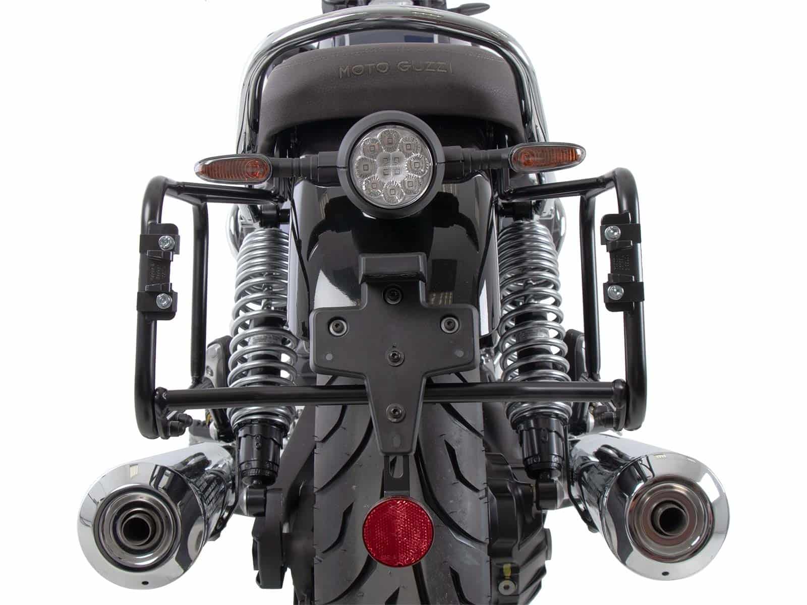 Portaequipajes negro para Moto Guzzi V7 Special/Stone/Centenario (21-24) Hepco & Becker