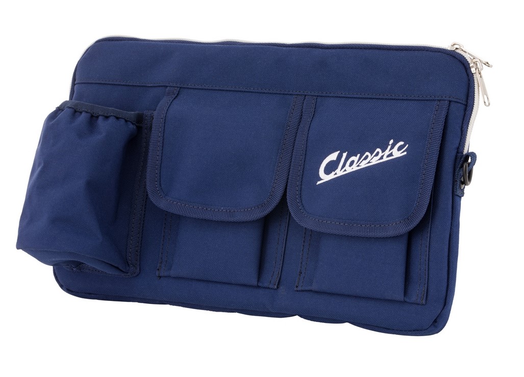 Bolsa "Classic" para maletero/guante Vespa - azul, nylon