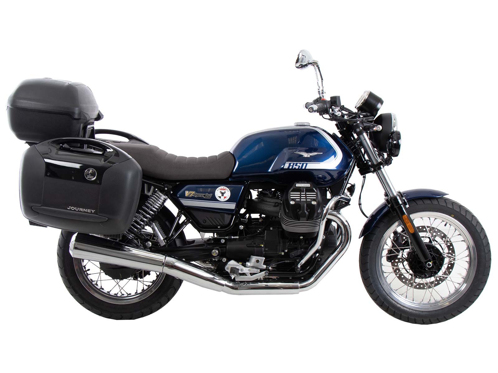 Portaequipajes para Moto Guzzi V7 850 2021- Original Hepco & Becker