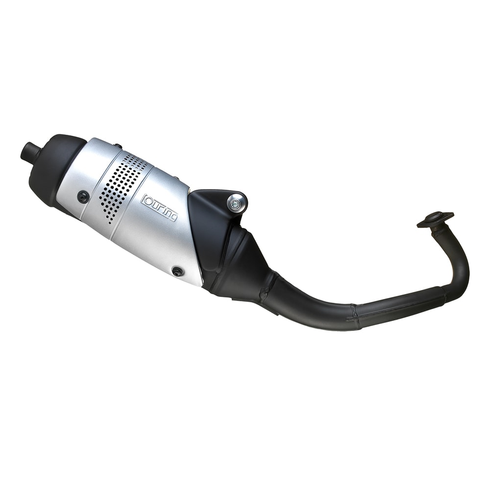 Sistema de escape LeoVince Touring, acero, sistema completo para NRG / Typhoon / ZIP