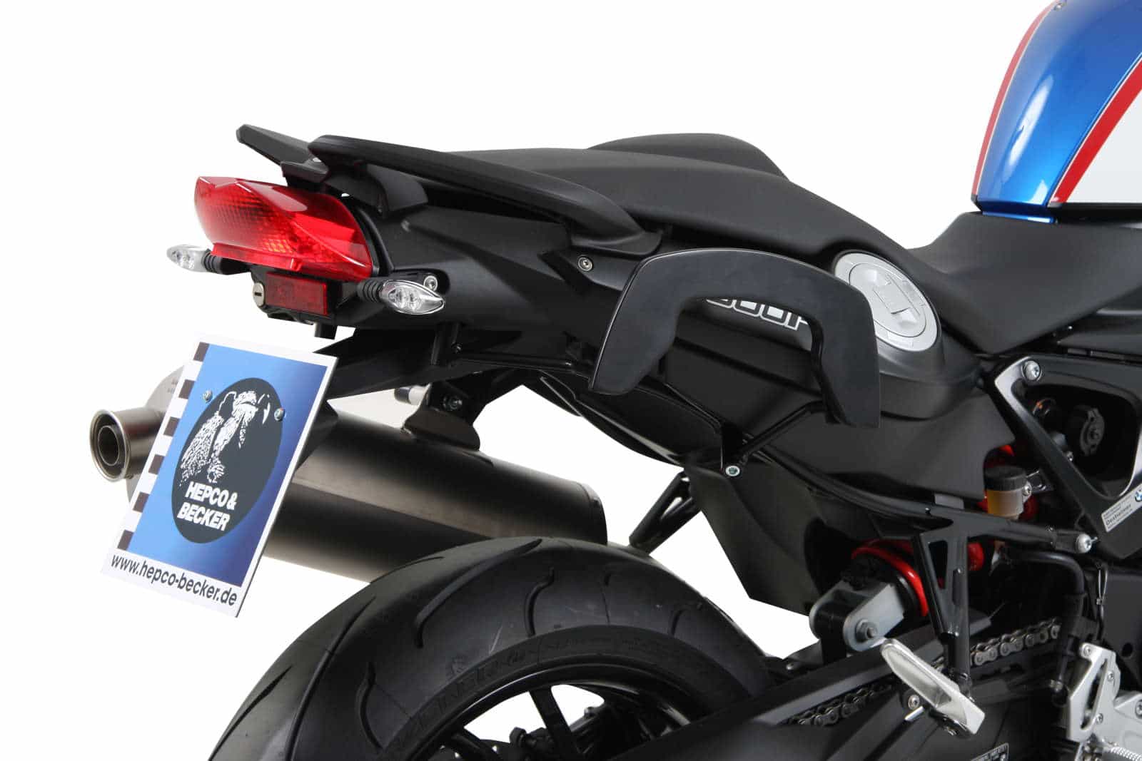 Soporte lateral C-Bow negro para BMW F 800 R (09-14) Hepco & Becker