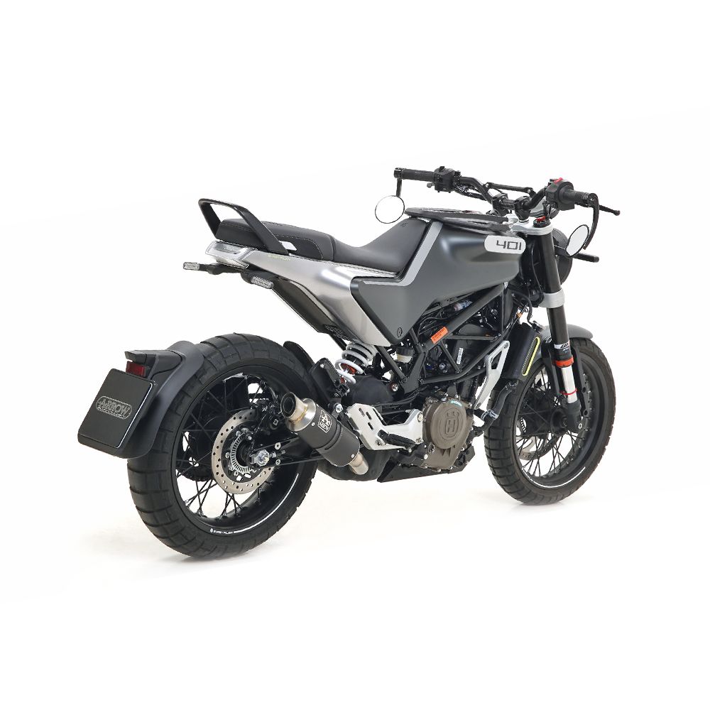 ARROW Escape DARK GP2 para Husqvarna Svartpilen 401 / Vitpilen 401 (20-)