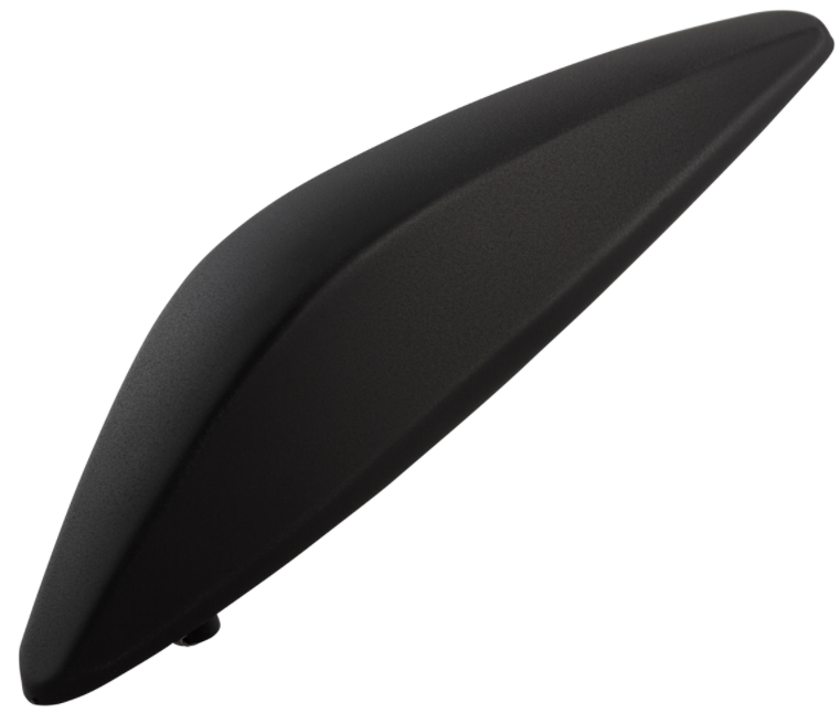 Cabecillas de guardabarros para Vespa Primavera 50-150ccm 2T/4T ('19-), negro mate