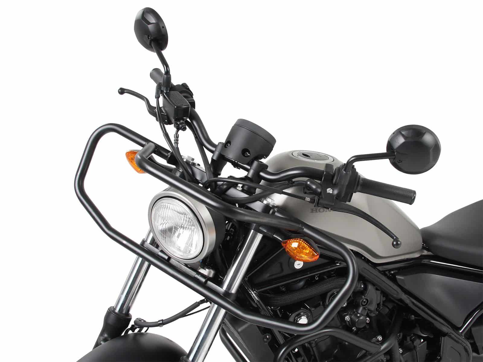 Barra de protección delantera negra para Honda CMX 500 Rebel (17-) Hepco & Becker