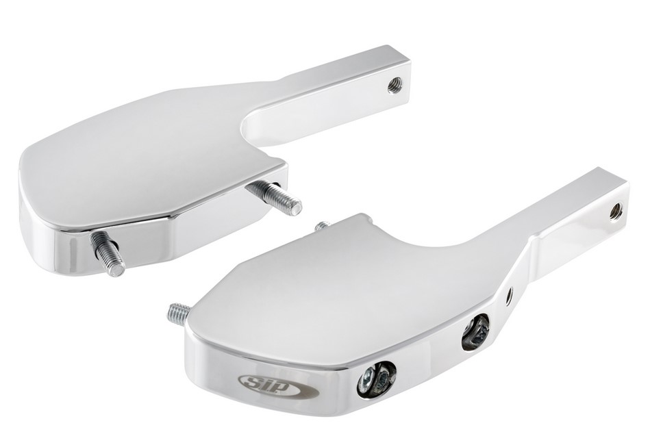 Adaptador reposapiés pillion para Vespa GTS/GTS Super/GTV/GT 60/GT/GT L 125-300ccm, cromado
