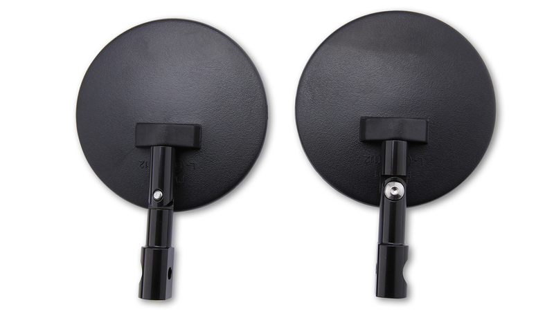 HIGHSIDER espejo de manillar inteligente SuperBike negro (par)