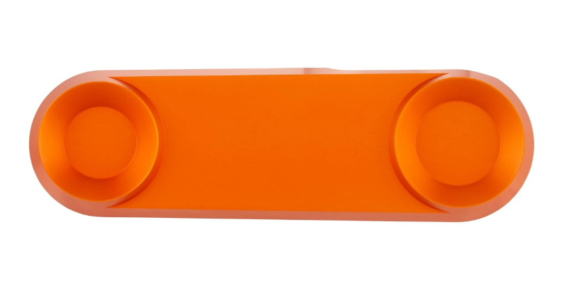 Tapa del basculante para Vespa, naranja mate