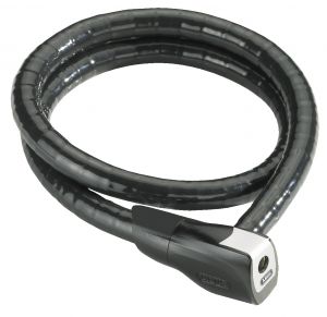 Cerradura de cable ABUS, Centuro 860, nivel de seguridad 7, negro, 20mm/110cm