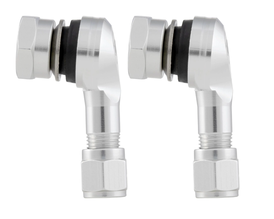 Núcleo de válvula ZELIONI para neumático tubeless/llanta 80°, plata