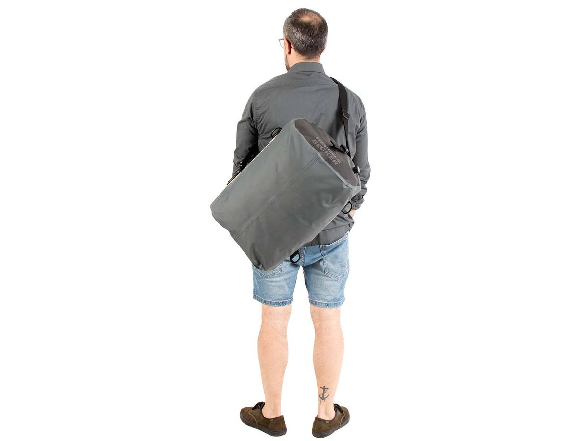 Bolsa trasera Drybrid Bag 50L gris, Hepco & Becker