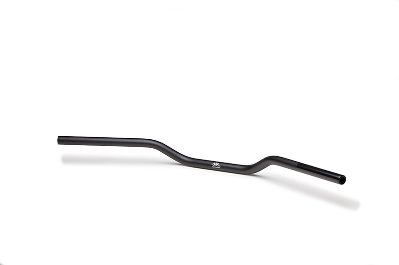 HIGHSIDER manillar pro Superbike A01 granallado negro, aluminio, 7/8 pulgadas