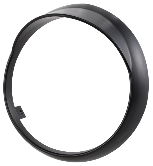 Anillo de lámpara para Vespa Primavera 50-150ccm 2T/4T, negro mate