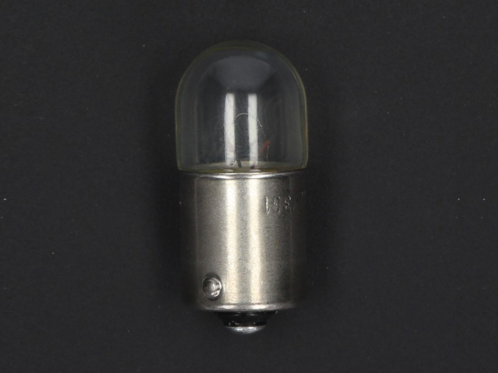 Bombilla Philips, lámpara incandescente, 12 V, 10 W, BA15s