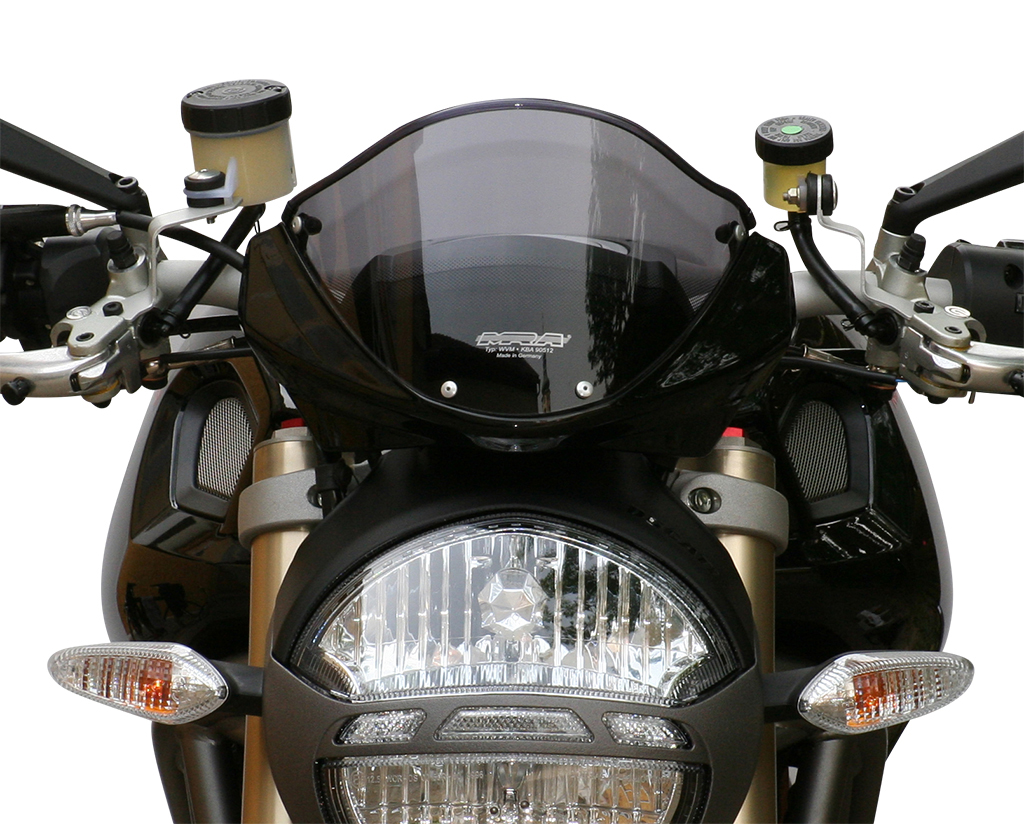 Parabrisas original MRA "O" para DUCATI MONSTER 696 / 796 / 1100 todos los años de construcción
