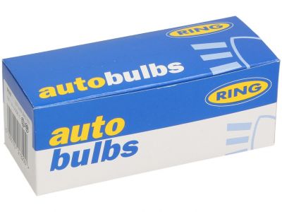 Bombilla de anillo, lámpara incandescente, caja de 10, 12 V, 10 W, BAU15s, naranja