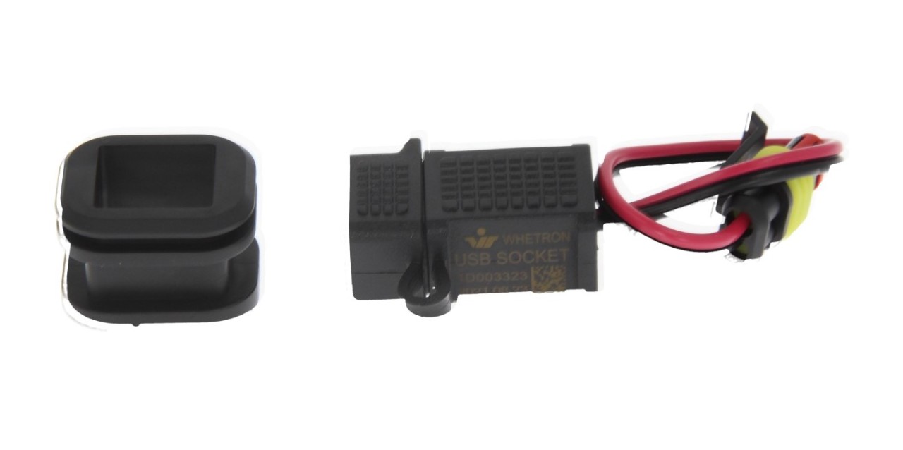 Puerto USB junto al salpicadero para Tuono 660/Factory / Tuono V4 1100/Factory / RX / SX 125 125 (25-)