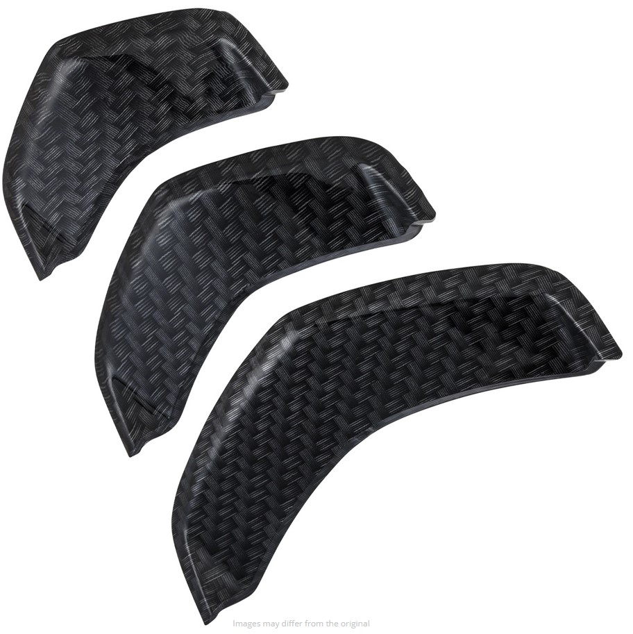 Inserción en cascada para Vespa GTS/GTS Super/GTV HPE 125-300cc ('19-), aspecto de carbono