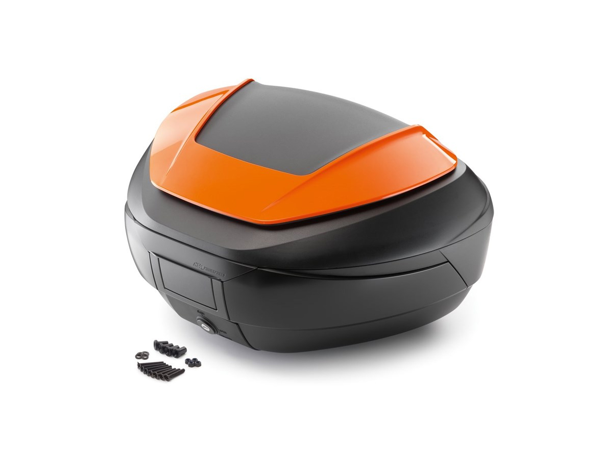 KTM Topcase (naranja) para Duke 125, 390, 690, 790, 1090 1290 Adventure / Superduke