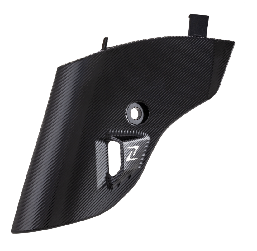 Carenado de horquilla ZELIONI para Vespa Primavera/Sprint/Elettrica 50-150ccm, negro anodizado