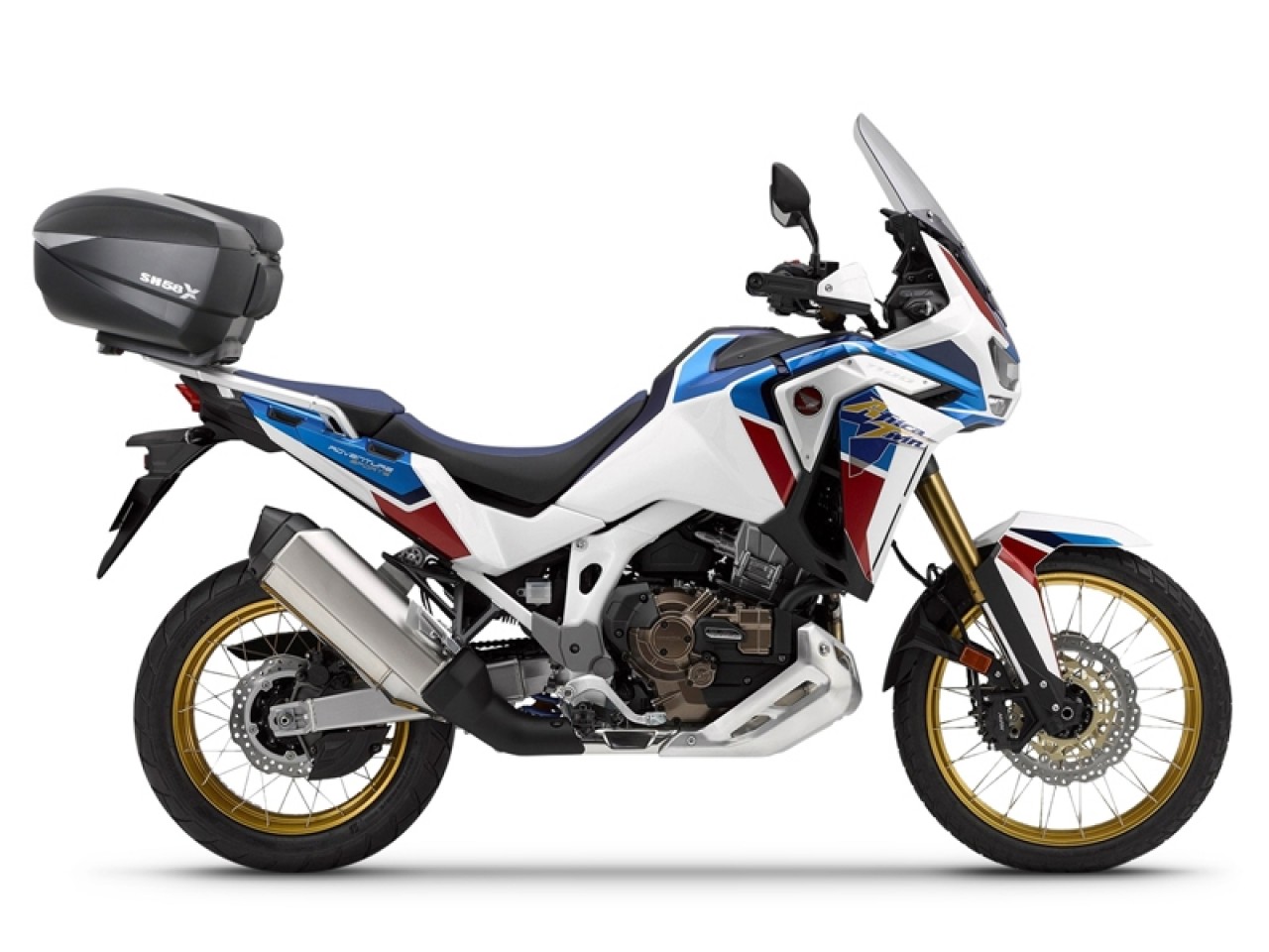 Kit de montaje del baúl Shad Top Case para el portaequipajes original de Honda CRF 1100L Africa Twin /Adventure (20-)