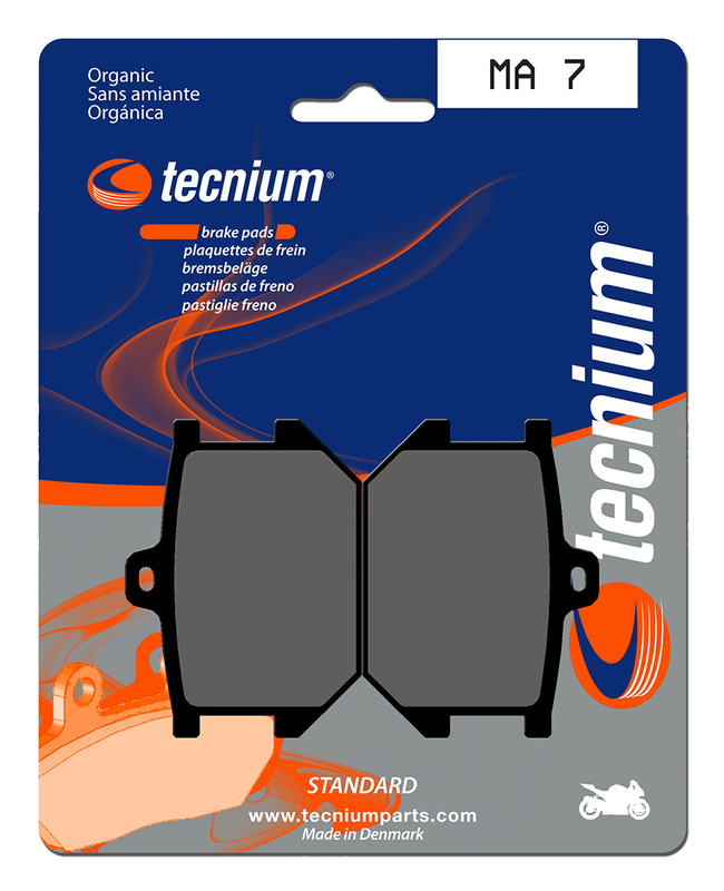 Pastillas de Freno Tecnium Street Orgánicas - MA7