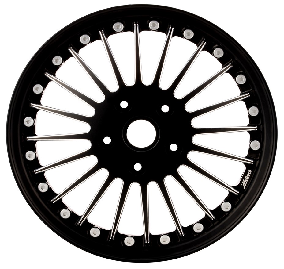 Llanta Sport Classic delantera/trasera para Vespa GTS/GTS Super/GTV/GT/946 125-300ccm, negro mate