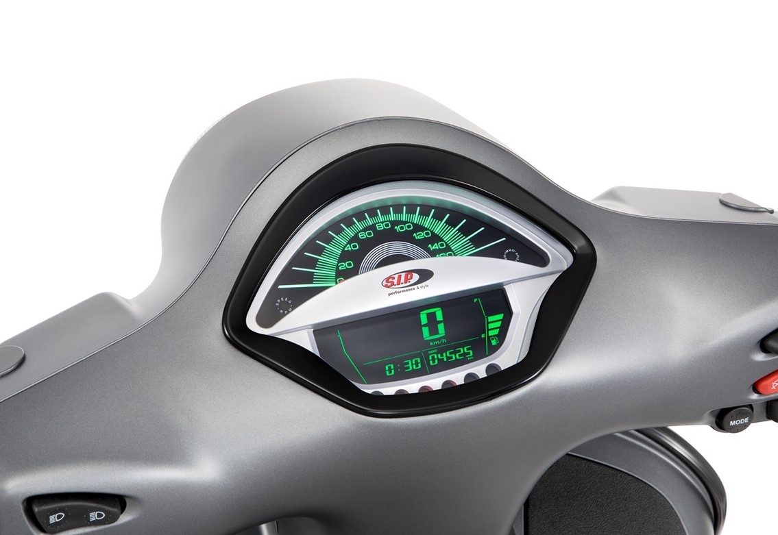 Cuentavueltas/cuentavueltas para Vespa GTS/GTS Super 300cc FL ('14-), plata