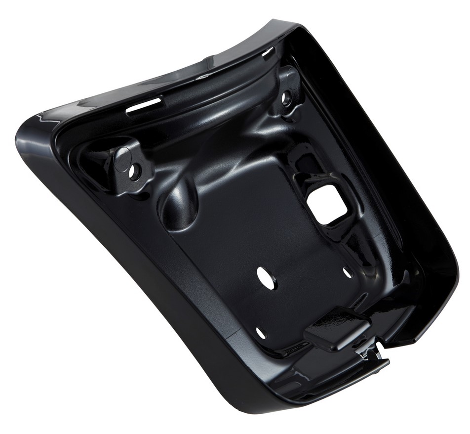 Faro trasero para Vespa GTS/GTS Super/GTV 125-300cc ('14-'18), negro brillante