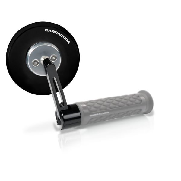 Espejo Barracuda SKIN-S BAR END B-LUX negro/plata