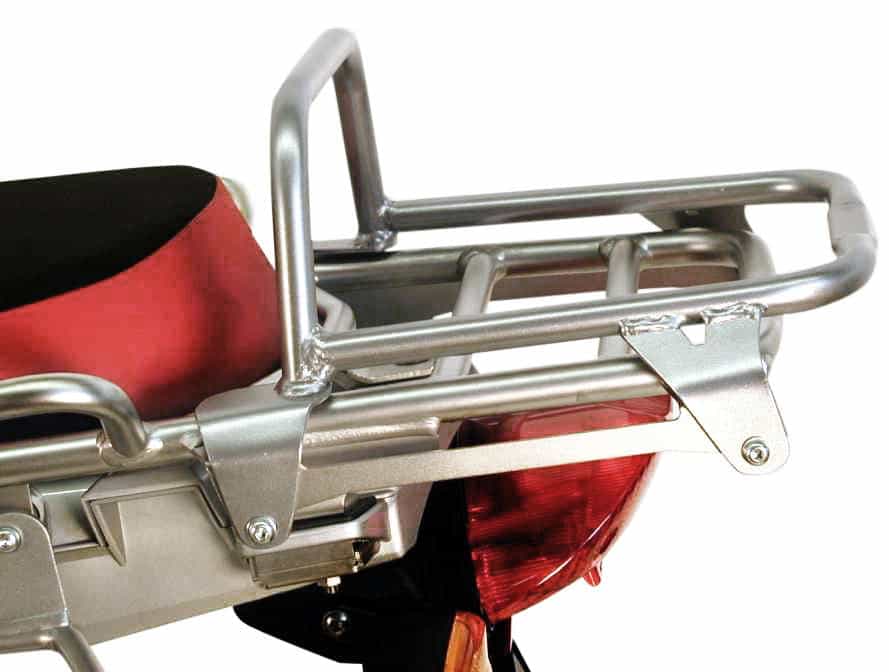 Portaequipajes tubular plata para BMW R 1200 GS Adventure (06-13) Hepco & Becker