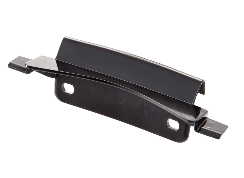 Protector de piernas y pata de cabra mono ranura para Elettrica/Primavera/Sprint 50-150ccm, negro brillante